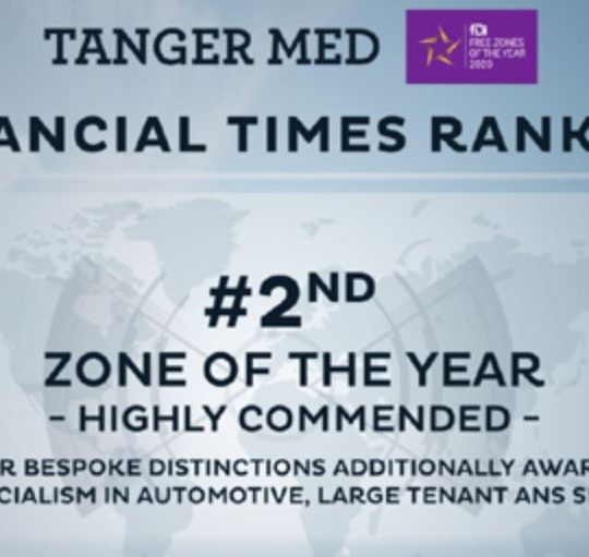 La plateforme industrielle Tanger-Med classée 2e zone économique spéciale dans le monde