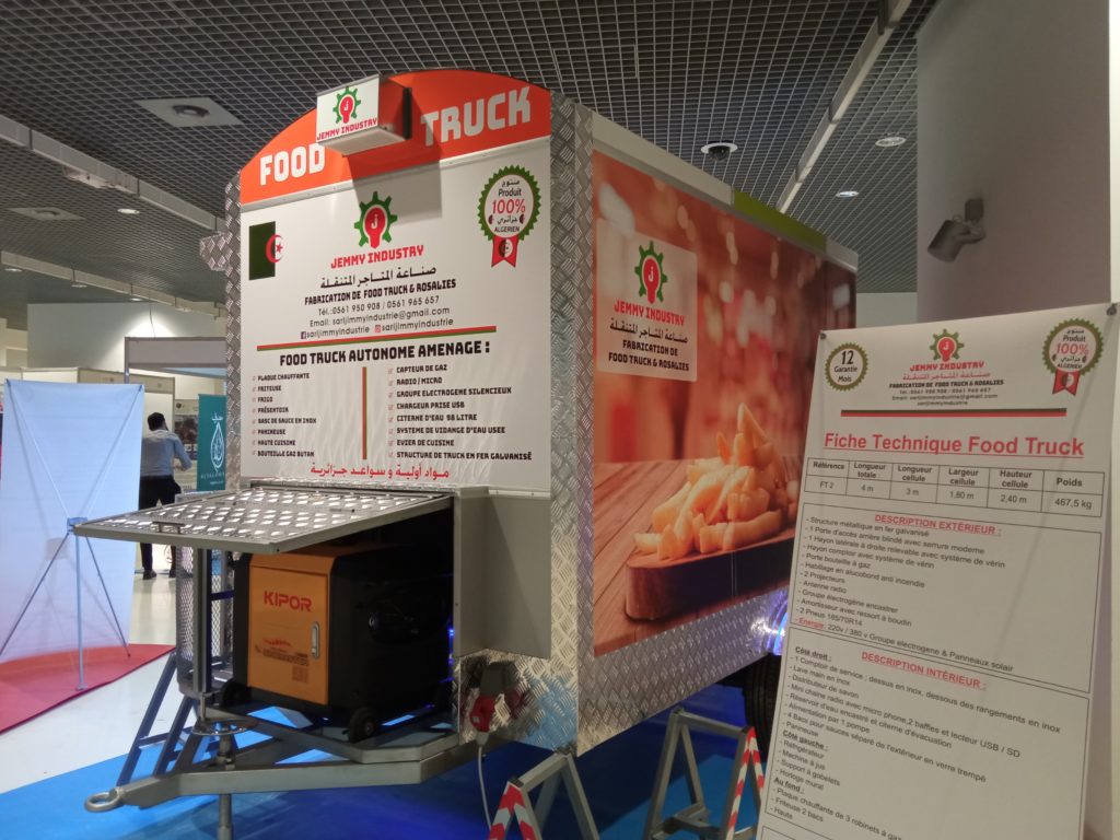 Le « food truck » made in Algeria, star incontestée du salon IMPEX 2021