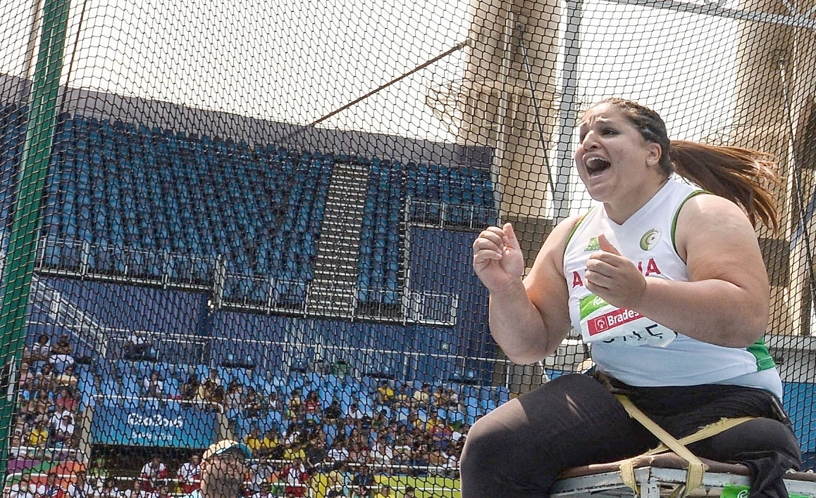 الألعاب البارالمبية : الجزائرية نسيمة صايفي تحطم الرقم القياسي في رمي القرص