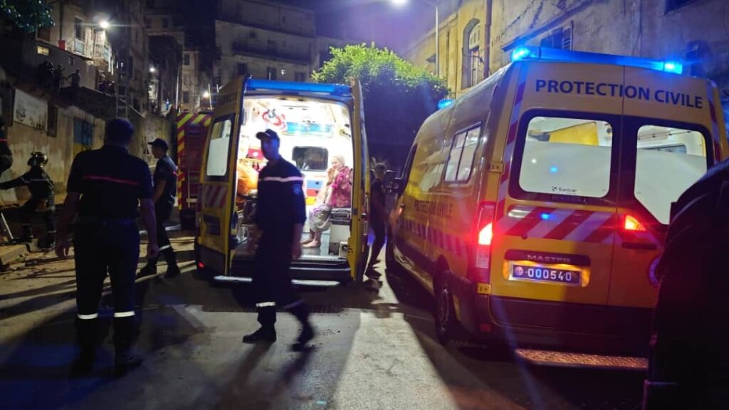 العاصمة: وفاة شخص وإصابة 3 اخرين في انهيار مسكن بالقصبة