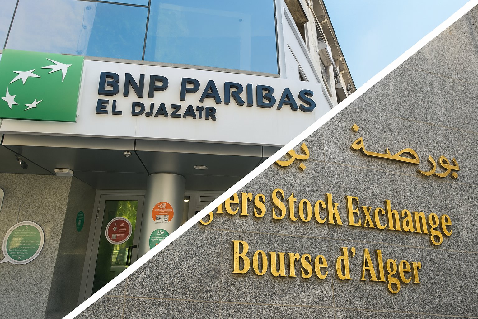 bourse alger- bnp paribas algérie