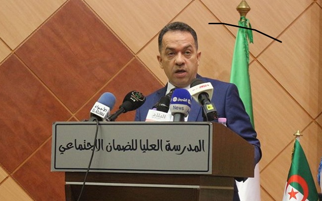 Le ministre du Travail, de l'Emploi et de la Sécurité sociale, Mourad Zemal