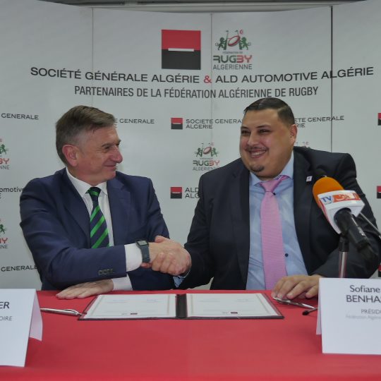 Société Générale Algérie soutient le Rugby