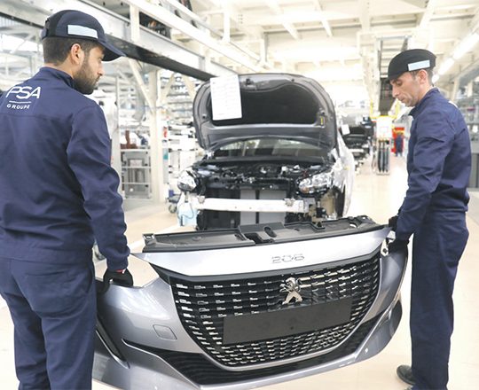 Maroc: l&rsquo;usine du groupe automobile PSA de Kénitra redémarre ses activités le 6 mai