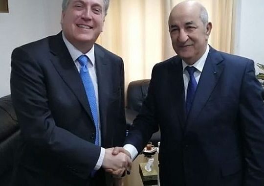 L&rsquo;ambassadeur US rend une visite d&rsquo;adieu à Tebboune