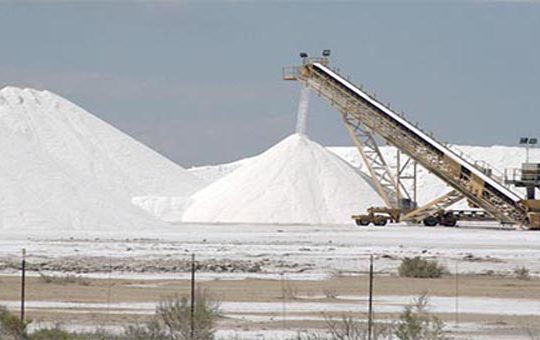 La minière Chloral entame bientôt l’export du sel de déneigement