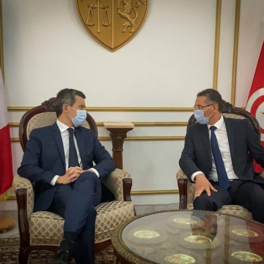 La France et la Tunisie combattent ensemble le terrorisme (Gérald Darmanin)