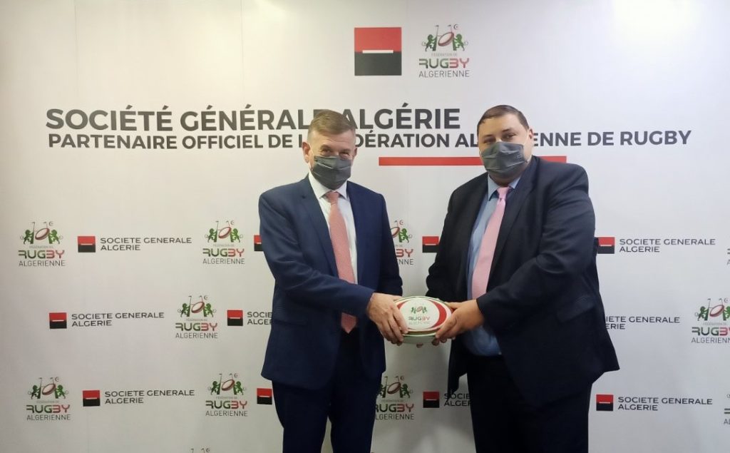 Société Générale Algérie annonce le renouvellement de son partenariat avec la Fédération Algérienne de Rugby