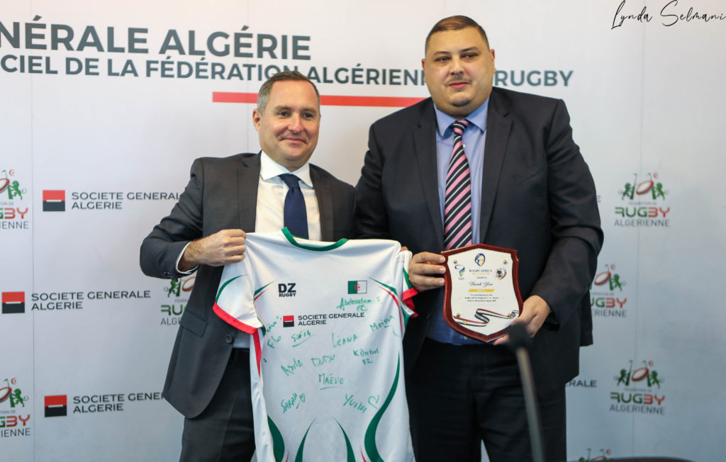 Société Générale Algérie renouvelle son partenariat avec la fédération algérienne de rugby