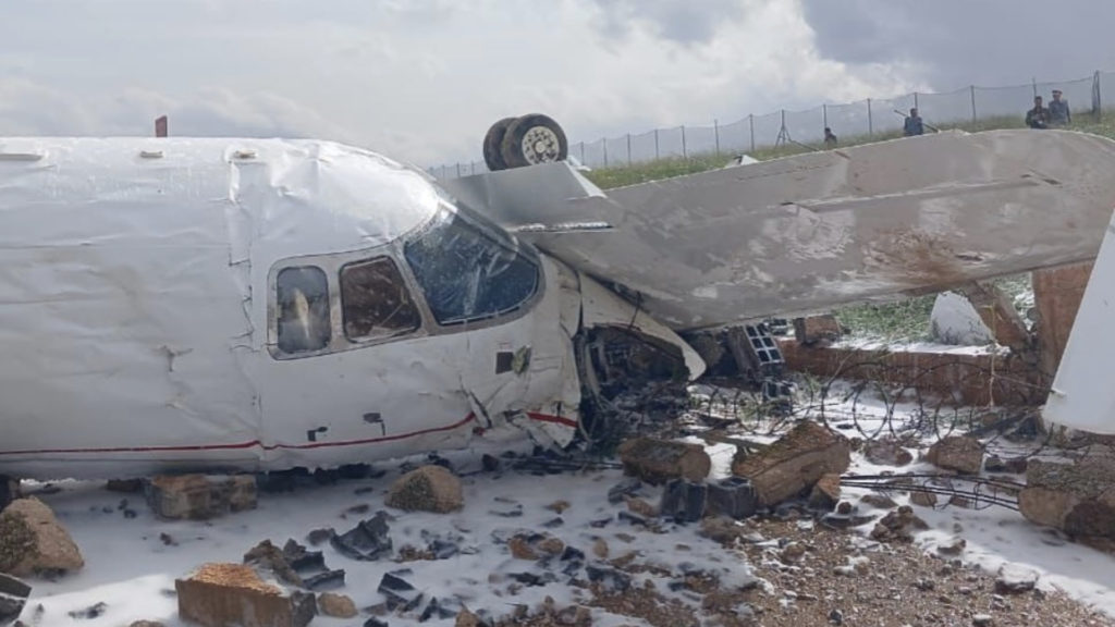 Trois bléssés dans le crash d&rsquo;un jet privé au Maroc