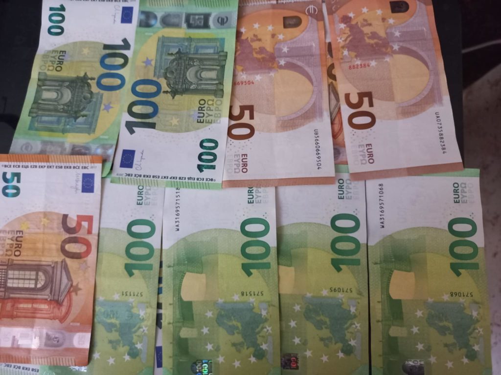 Billet de banque en Euro