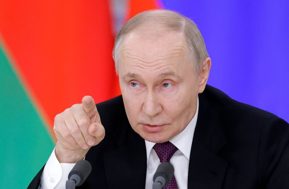 Vladimir Poutine, président de la Fédération de Russie.