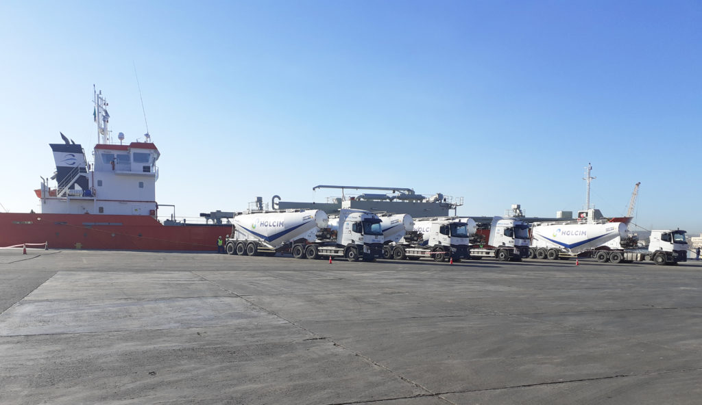 Holcim El-Djazaïr propulse l’exportation du ciment algérien