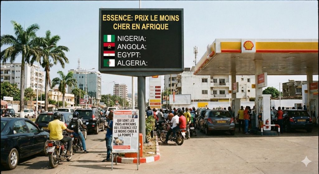 Quels sont les pays africains où l&rsquo;essence est le moins cher à la pompe ?