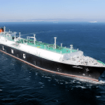 Méthanier en mer transportant du GNL algérien vers l'Europe
