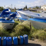 قوارب الهجرة الغير النظامية في الموانىء الإسبانية.