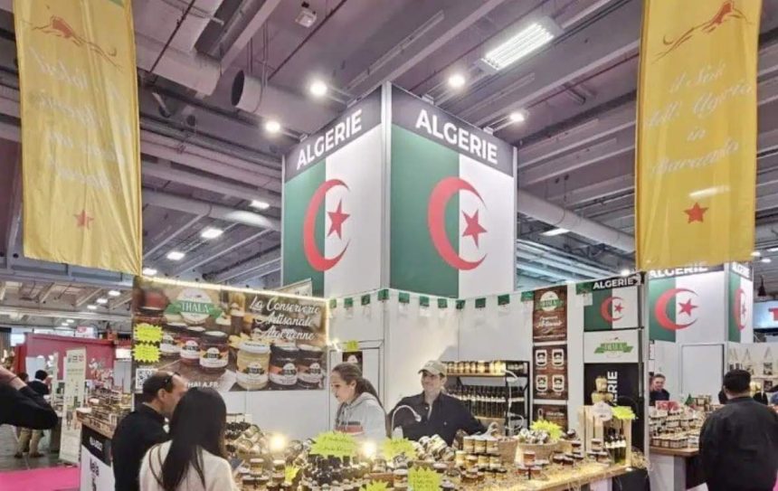 Stand algérien à la foire de Paris