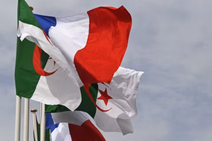 Drapeaux Algérie France