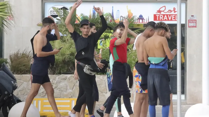 حراقة وصلوا سبتة بحراً