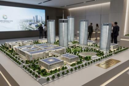 Media city d'alger : image IA
