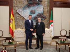 Tebboune - Sanchez