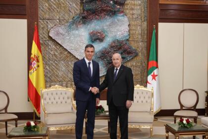 Tebboune - Sanchez
