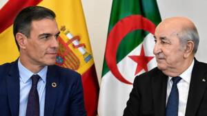 Pedro Sanchez Abdelmadjid Tebboune Algérie-Espagne