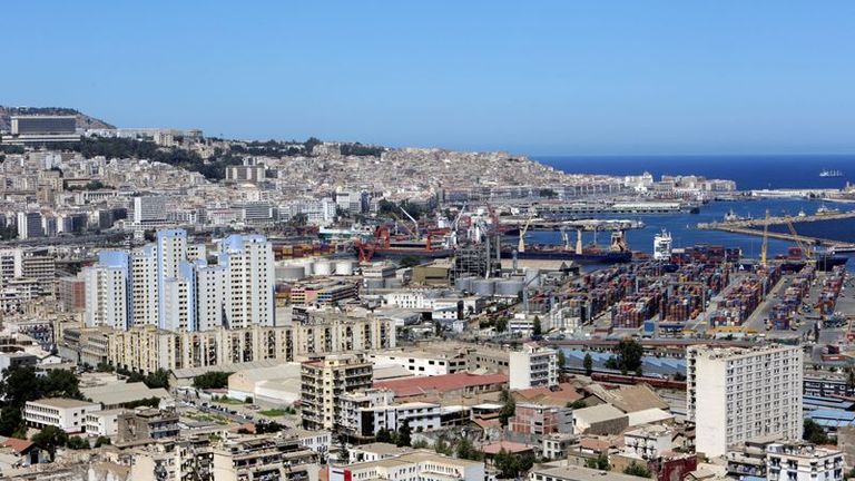 Alger, vue du port