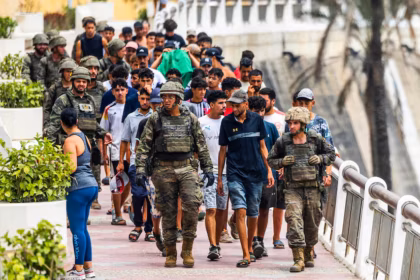 Ceuta - retour au Maroc - Soldats