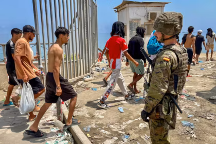 Ceuta - retour miggrants au Maroc
