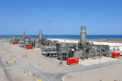 محطة ضغط الغاز "ميدغاز" (Medgaz) في بني صاف