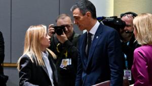 Meloni - Sanchez - Schengen