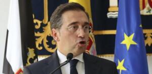 José Manuel Albares, ministre espagnol des affaires étrangères, à Ceuta