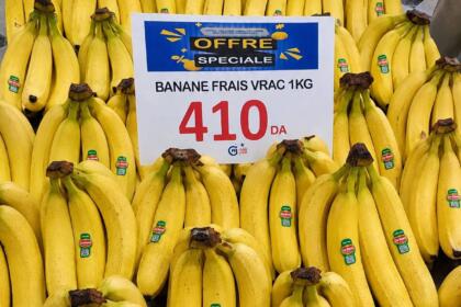Prix de la banane en Algérie