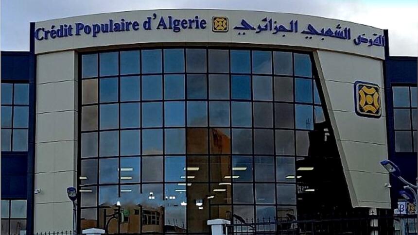 Siège du Crédit Populaire d'Algérie (CPA), banque publique algérienne