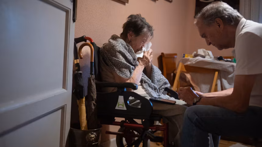 Maricarmen, 87 ans, expulsée du logement où elle vivait depuis 70 ans