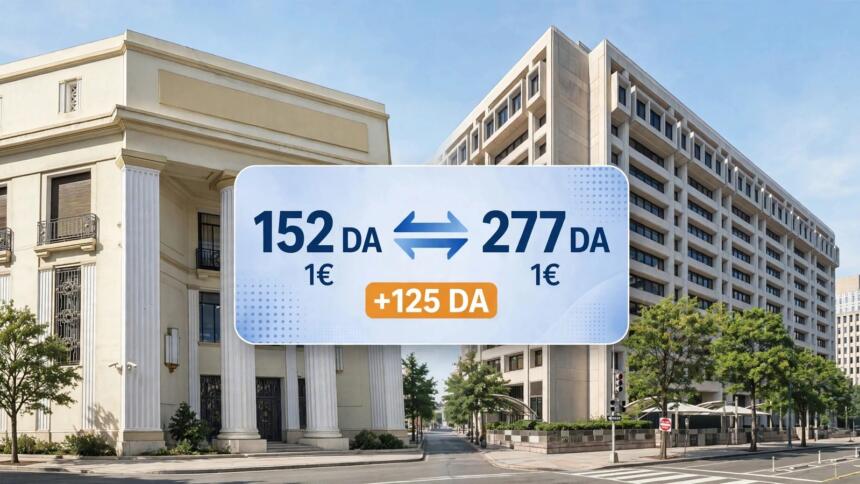 taux de change en Algérie