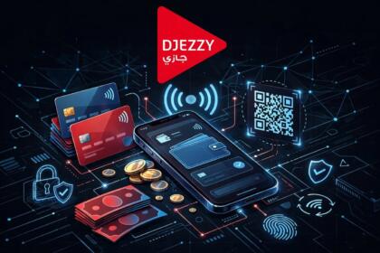 Djezzy Payment Services - illustration IA paiement électronique Algérie