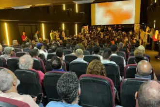 Salle comble à la cinémathèque de Béjaïa lors de l'ouverture de la 21e édition des Rencontres cinématographiques de Béjaïa (RCB), le 26 septembre 2026.