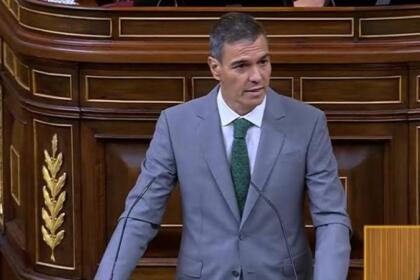بيدرو سانشيز، أمام الكونغرس في 3 سبتمبر 2026