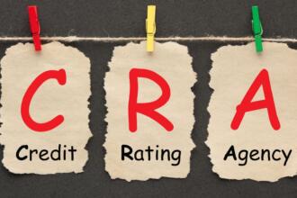Visuel aux initiales CRA illustrant le lancement de l'Africa Credit Rating Agency (AfCRA)