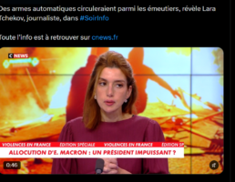 Lara Tchekov, journaliste du JDD sur CNews