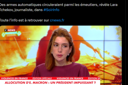 Lara Tchekov, journaliste du JDD sur CNews