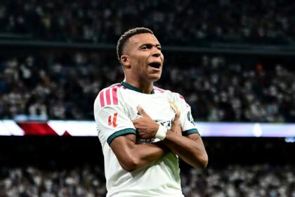 كيليان مبابي، نجم المنتخب الفرنسي وريال مدريد.