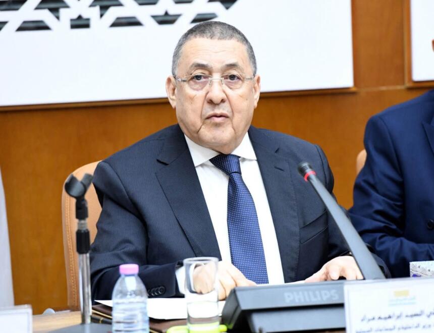 Ibrahim Merad, ministre d'État, ministre de l'Intérieur et des Collectivités locales