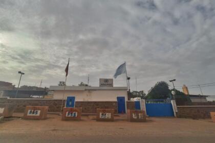 Le siège de la Minurso à El Ayoun, Sahara Occidental