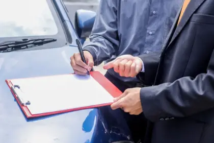 Le bloc est un peu décalé de 4 px par rapport à la marge ; je l’ajuste. La signature « Maghreb Émergent » est maintenant en bas à gauche, en blanc sur un bloc rouge, alignée sur la marge du texte. Je l’ai placée sous les lignes de source. J’ai monté les moyennes et la source d’un cran pour qu’elles ne touchent pas le bloc. J’ai pris « surligné en rouge » au sens d’un fond rouge. Si vous vouliez plutôt du texte rouge sans fond, ou un autre emplacement, par exemple en haut à gauche au-dessus du titre, dites-le-moi. Le rouge ( #C8102E) est proche de l’orange de la barre IRD. Ils restent distincts, mais je peux changer la teinte si vous avez le rouge exact de votre charte. surligne pas coloré La signature est maintenant surlignée en rouge, comme au marqueur, et le texte reste en sombre. Je n’ai plus le bloc rouge plein avec texte blanc. J’ai lu « surligné pas coloré » comme un effet de surligneur plutôt qu’un aplat. Si vous vouliez dire autre chose, par exemple le texte lui-même en rouge sans fond, dites-le-moi. souligné en rouge La signature « Maghreb Émergent » est maintenant en bas à gauche, en texte sombre avec un trait rouge dessous. Le surlignage a disparu. legende et texte alt por mon CTR Writing a caption and alt text for a car accident photo. Voici la légende et le texte alt pour cette photo. Légende (version courte, pour Discover et l’article) Illustration. Plus de 1,4 million de dossiers de sinistres automobiles restaient à payer fin juin 2026, selon le Conseil national des assurances. Légende (version plus éditoriale) Un constat se signe souvent sur le capot, mais le règlement tarde. Fin juin 2026, 1 439 578 dossiers automobiles attendaient d’être payés, selon le CNA. Texte alt Deux hommes autour d’un presse-papiers posé sur le capot d’une voiture bleue, l’un signe un constat de sinistre automobile, l’autre pointe le document du doigt. Variante plus courte pour l’alt (moins de 125 caractères) Constat de sinistre automobile signé sur le capot d’une voiture bleue, assurances en Algérie.