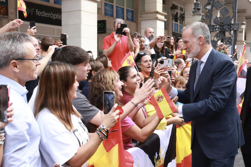 Le roi d'Espagne à Ceuta